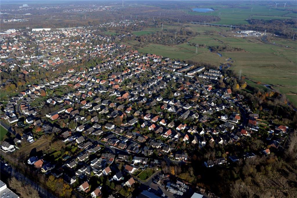 Die Industriesiedlung im Jahr 2014.