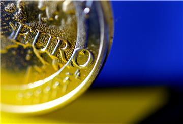 Eine Euro-Münze.