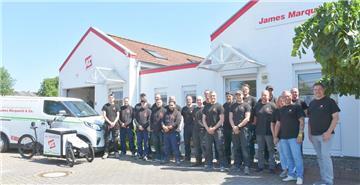 Team von der Firma James Marquardt & Co.