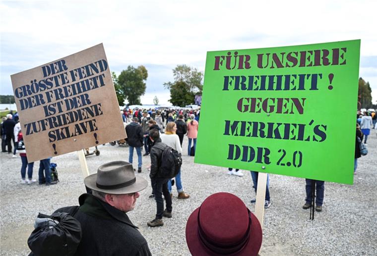 Die Initiative „Querdenken“ will am Samstag in Bremen gegen die Corona-Maßnahmen demonstrieren.