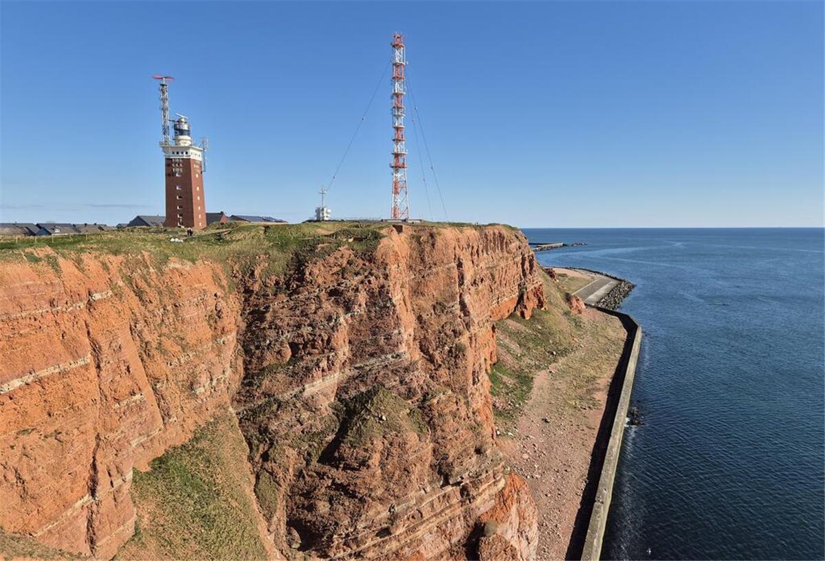 Die Insel Helgoland.