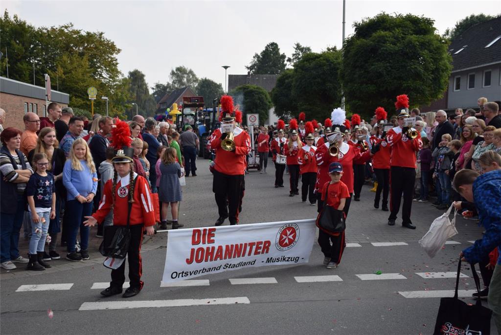 Die Johanniter spielen groß auf. Foto: Edel