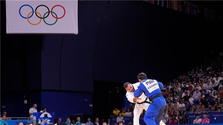 Judo-Duo Wandtke und Starke scheitert im Achtelfinale Die Judo-Kämpfe in Paris werden in der Champs-de-Mars-Arena ausgetragen.