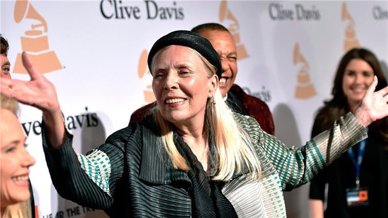 Die kanadische Sängerin Joni Mitchell war bereits 18 Mal für einen Grammy nominiert.