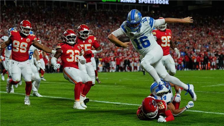 Chiefs und Mahomes melden sich zurück: Sieg gegen die Lions Die Kansas City Chiefs meldeten sich gegen die Detroit Lions eindrucksvoll zurück.