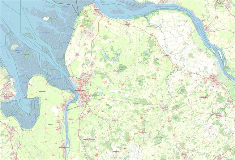 Auch nach Cannabis-Legalisierung: An diesen Orten ist der Konsum verboten Die Karte zeigt die Verbotszonen in Bremerhaven und der Umgebung.