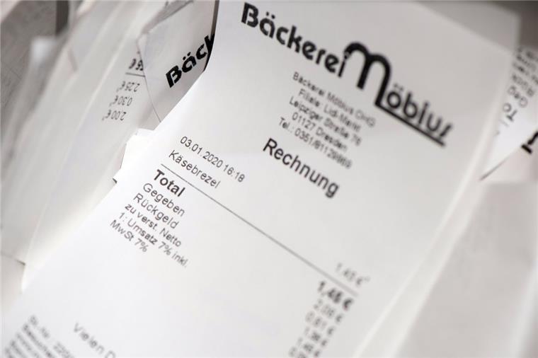 Die Kassenbonpflicht scheint viele Kunden von Bäckereien zu nerven.