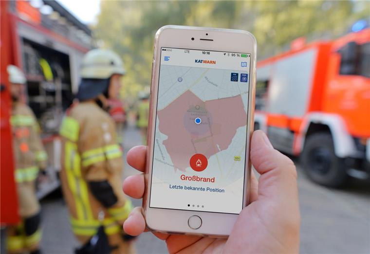 Katwarn-Probealarm in der Wesermarsch Die Katwarn-App ist im Landkreis Wesermarsch seit mehreren Jahren aktiv.