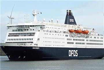 Die „King Seaways“ wird noch einmal schick gemacht, genau wie ihr Schwesternschiff, die „Princess Seaways“.