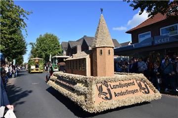 Die Landjugend Anderlingen gewann in der Gruppe der auswärtigen Wagen.