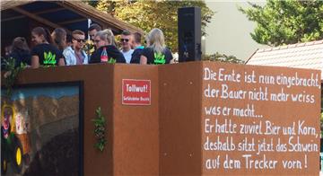 Die Landjugend ist immer dabei, wenn gefeiert wird. Foo Stehn