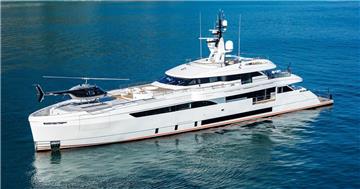 Die Luxusyacht "Cecilia" soll 30 Millionen Euro kosten. 