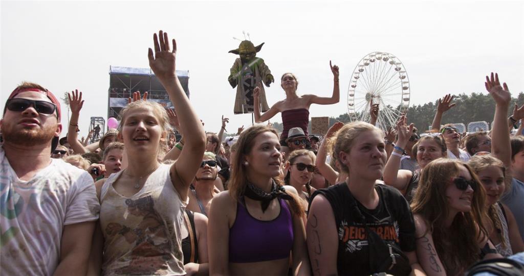 Die Macht ist mit den Deichbrand-Fans.