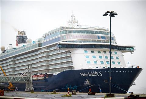 Das Kreuzfahrtschiff «Mein Schiff 3» liegt an der Columbuskaje.