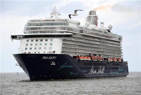 Die „Mein Schiff 3“ ist auf dem Weg nach Bremerhaven