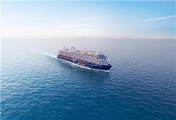 HANDOUT - Die «Mein Schiff Relax» ist das neuste Flottenmitglied bei Tui Cruises - und deren erstes LNG-Schiff. (zu dpa: «Meeresgiganten: Die neuen Kreuzfahrtschiffe 2025») Foto: Tui Cruises/dpa-tmn - ACHTUNG: Nur zur redaktionellen Verwendung im Zusammenhang mit dem genannten Text und nur bei vollständiger Nennung des vorstehenden Credits - Honorarfrei nur für Bezieher des dpa-Themendienstes +++ dpa-Themendienst +++