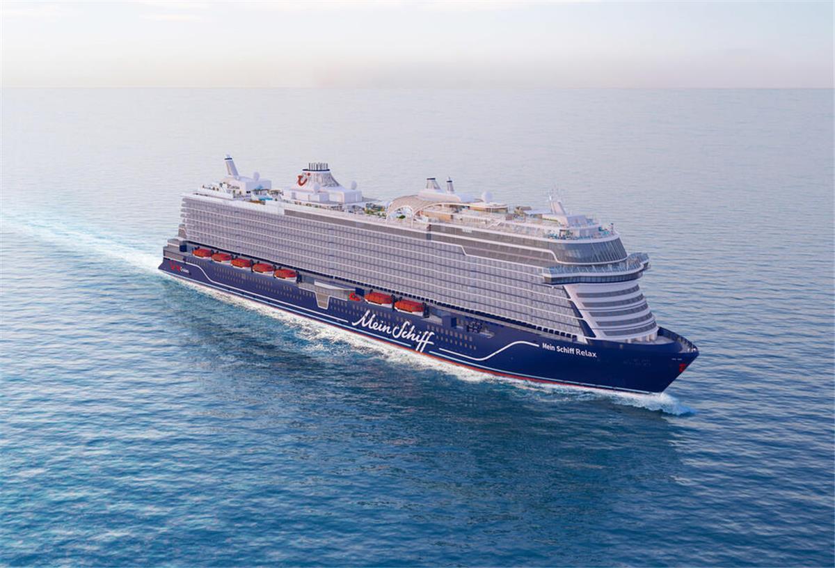 Genussreise pur: 7 kulinarische Highlights auf der Mein Schiff Relax Die Mein Schiff Relax von TUI Cruises auf hoher See.