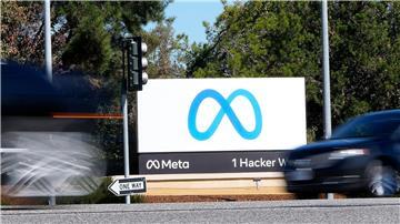 Die Meta-Unternehmenszentrale in Menlo Park (Silicon Valley).