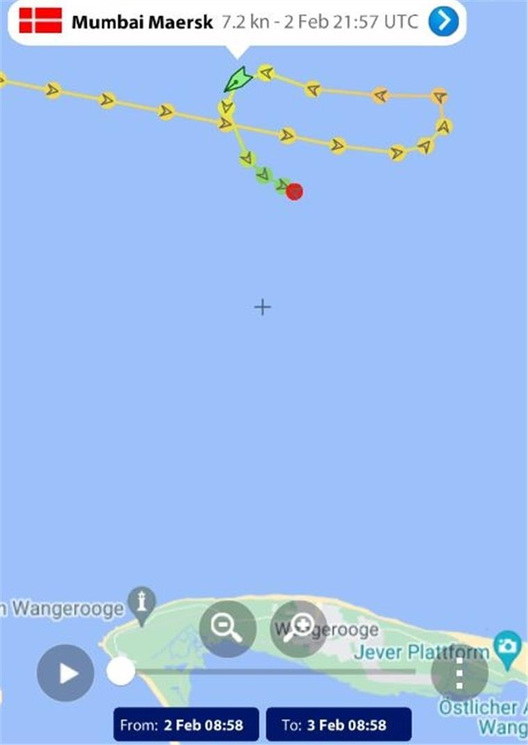 Marine Traffic (Screenshot)