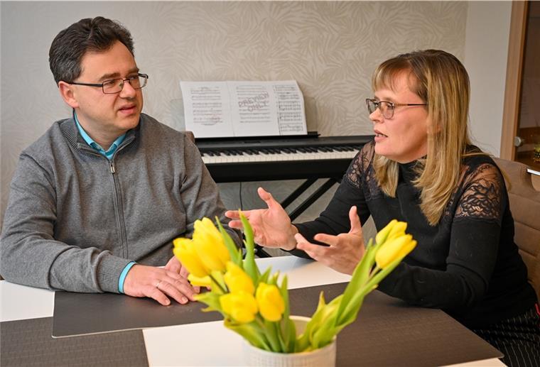 Die Musik hat sie zusammengebracht: Olga und Ilia Bilenko stammen aus St. Petersburg, leben und arbeiten seit rund 20 Jahren in und um Bremerhaven.