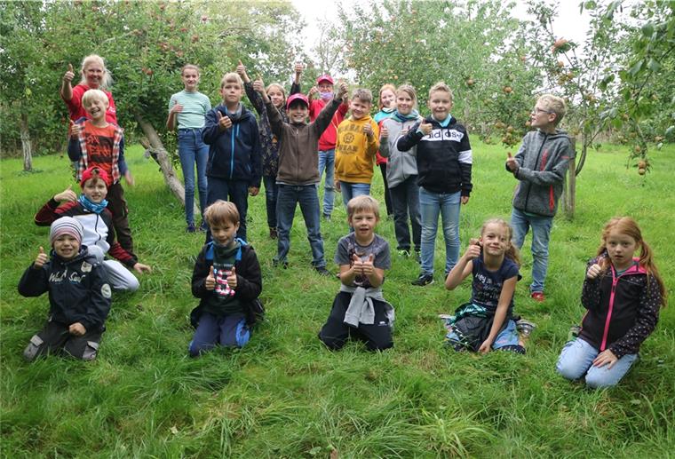 Die Naturschutzjugend des Nabu Nordenham.