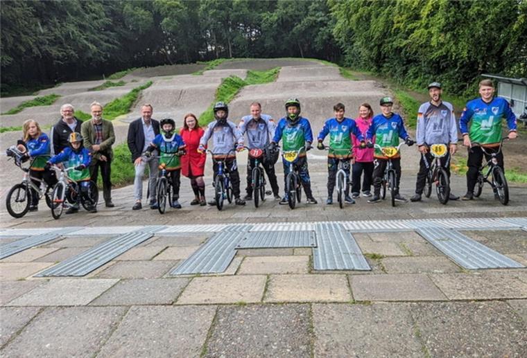 Sanierte BMX-Bahn
