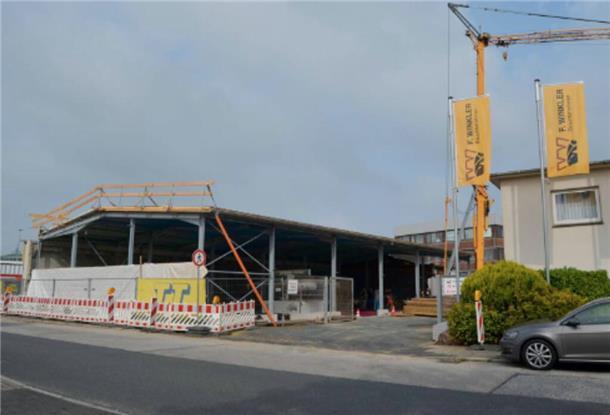 Die neue Halle an der Jan-Grön-Straße.