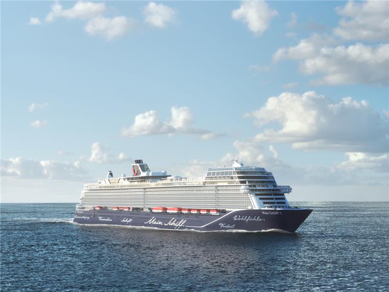 Die "Mein Schiff"-Flotte bleibt Bremerhaven treu Die neue «Mein Schiff 2» wird 2019 zu ihrer ersten Reise von Bremerhaven aus starten.