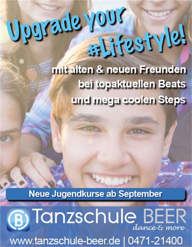 Die neuen Jugendkurse in der Tanzschule Beer starten im September. 