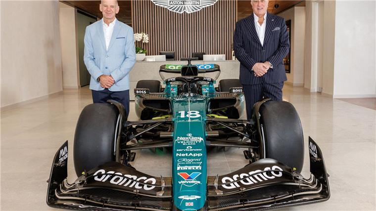 Supercoup mit dem Superhirn: Aston Martin „Team der Zukunft“ Die Newey-Verpflichtung ist der bisher größte Coup von Lawrence Stroll.