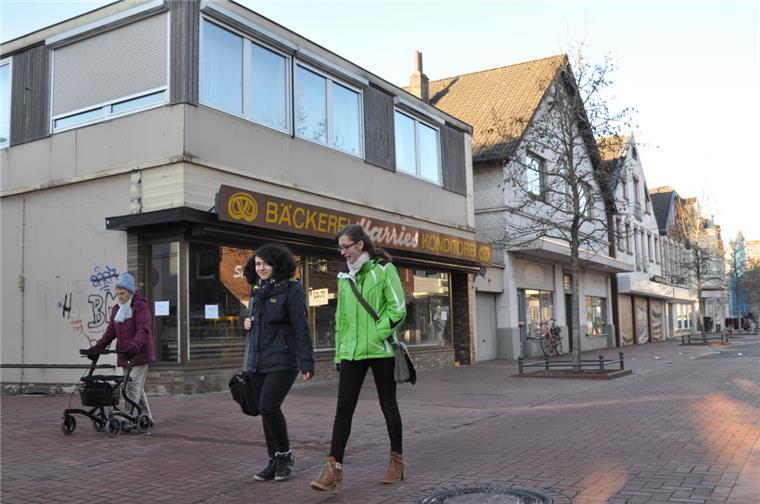 Die nördliche Fußgängerzone in Nordenham wird sich verändern, aber nicht so, wie es sich die Stadt als Priorität gewünscht hatte. Ein Fachmarktzentrum wird es nicht geben.
