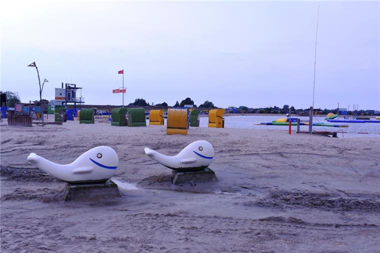 Die Nordsee-Lagune war am vergangenen Donnerstag komplett gesperrt worden. Das Gesundheitsamt hatte eine zu hohe Keimbelastung festgestellt.
