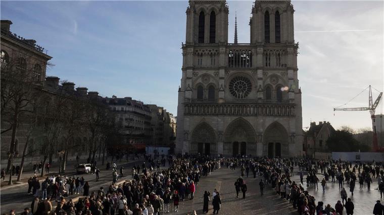 Pariser Notre-Dame wird zum digitalen Denkmal Die Notre-Dame ist bald digital zu erleben (Archivbild).