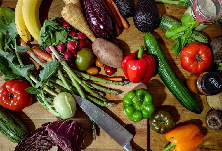 ARCHIV - Die Studienteilnehmer ernähren sich entweder vegan, vegetarisch, pescetarisch oder essen sowohl pflanzliche als auch tierische Produkte. Foto: Fabian Sommer/dpa