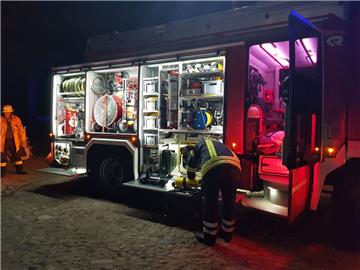 Die Ortsfeuerwehr Geestenseth musste einen Schwelbrand löschen.