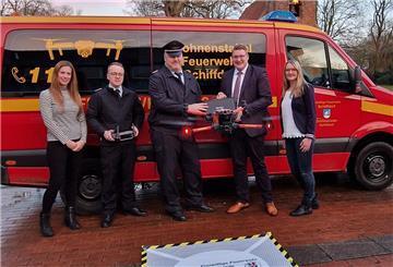 Die Ortsfeuerwehr Schiffdorf wird mit neuer Technik ausgestattet. 