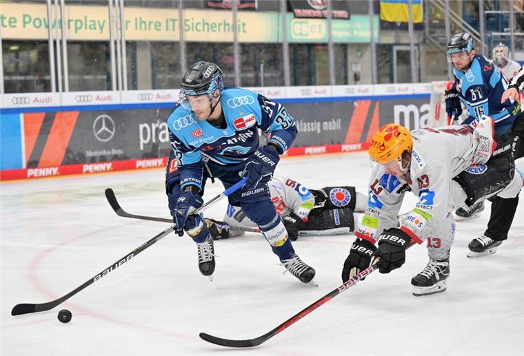 Die Pinguins kassieren eine Niederlage in Ingolstadt.