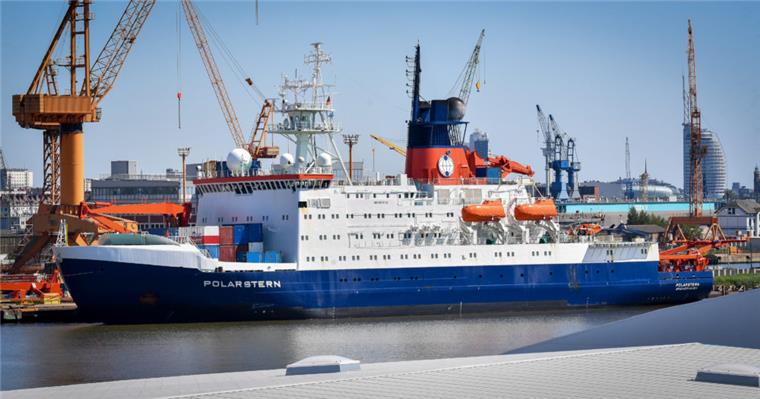 Die "Polarstern" bricht am Samstag zu einer Expedition auf. Erster Stop wird Tromso in Norwegen sein, danach geht es in die Arktis.