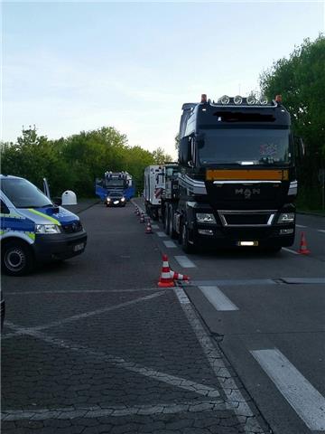 Die Polizei hat etliche Fahrzeuge aus dem Verkehr gezogen.