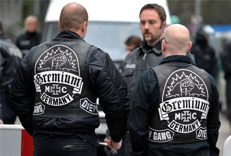 Die Polizei hat in Bremerhaven 80 Rocker im Visier.