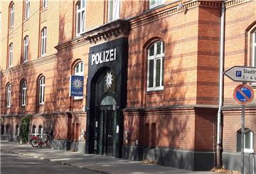 Der Eingangsbereich der Polizeistation