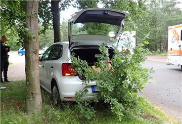 verunglückter Pkw