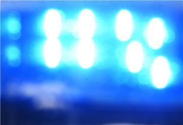 Blaulicht auf Polizeiauto.