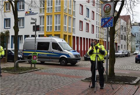 Die Polizei will auch weiterhin schwerpunktmäßig die Gesxhwindigkeit überwachen.