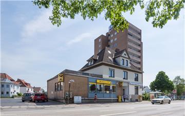 Die Postbankfiliale im Bremerhavener Stadtteil Wulsdorf in der Weserstraße soll geschlossen werden. 