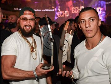 Die preisgekrönten Rapper Kollegah und Farid Bang sorgten für massive Proteste bei der Echo-Verleihung.