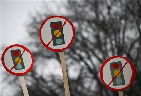 Ampel-Plakate