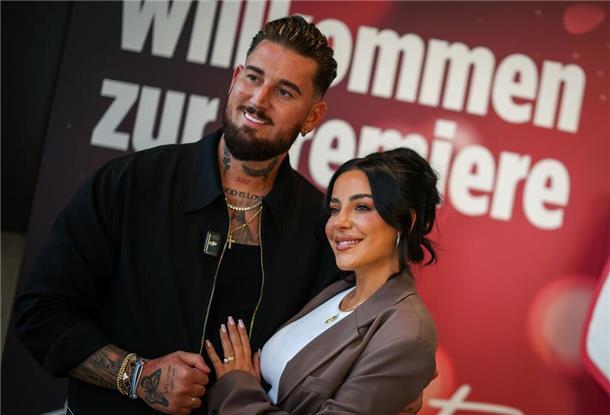 Die Reality-Stars Leyla und Mike Heiter (r) gaben sich das Ja-Wort. (Archivbild)