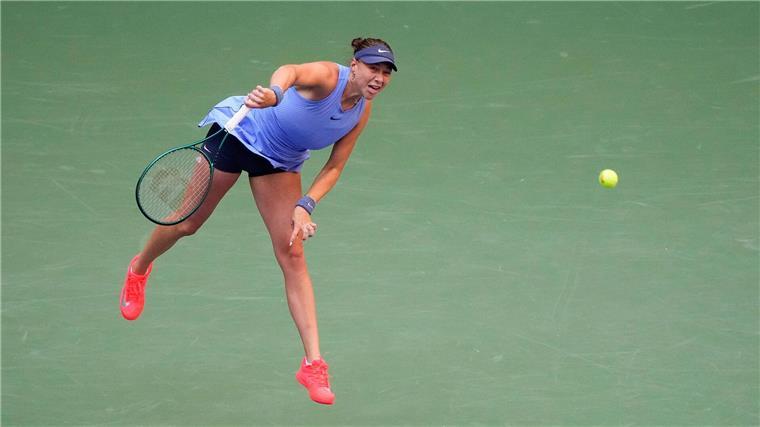 Die Revanche für Wimbledon gelingt: Amanda Anisimova gelingt die Revanche für ein 0:6, 0:6.