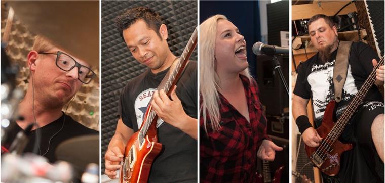 Nord24-Bandcontest: Frozen Silk steht am Donnerstag auf der Deichbrand-Bühne Die Rockband Frozen Silk steht beim Deichbrand am Donnerstag auf der Bühne.